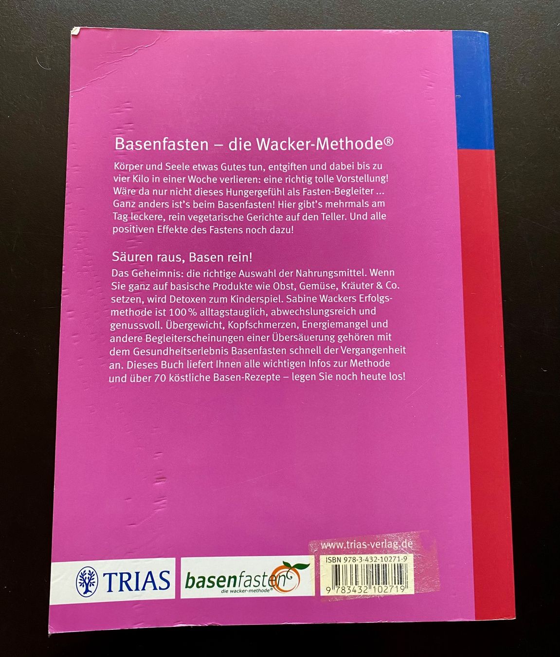 Bücher: Basenfasten. Das Gesundheitserlebnis – Gebraucht aus Nussbaumen AG von schuba2000 1