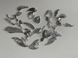 Bastel Anhänger Engelsflügel Charms