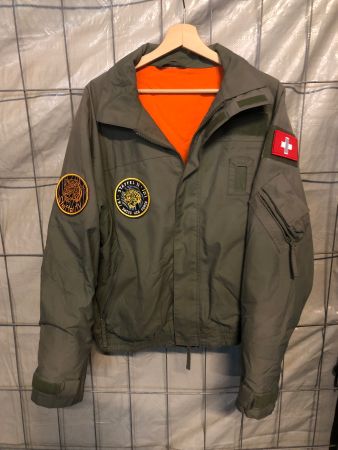 Schweizer Luftwaffe Pilotenjacke Militär Pilot Armee Jacke