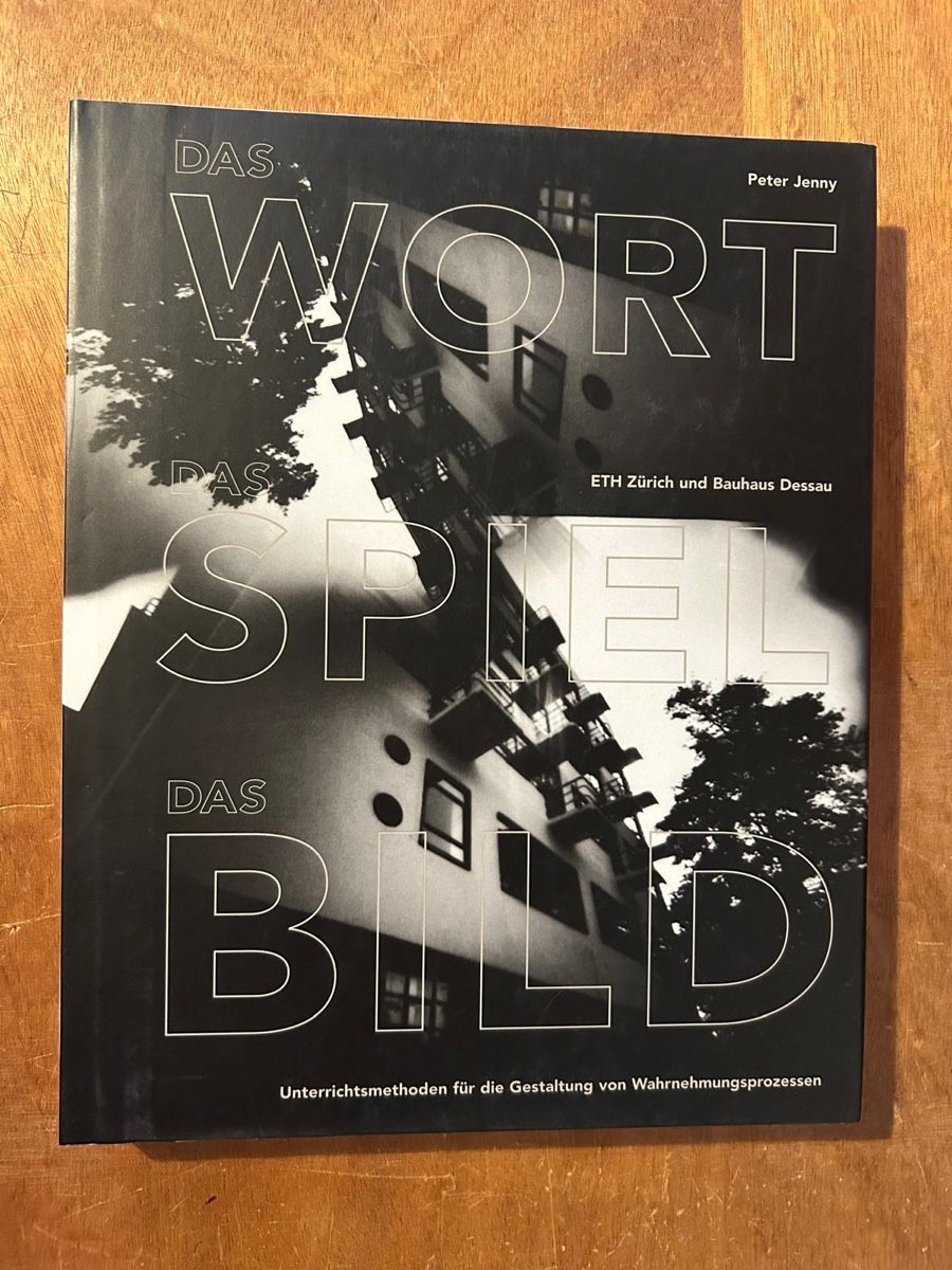 Bücher: Das Wort, das Spiel, das Bild. Peter Jenny – Gebraucht aus Zürich von WWehrle