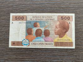 Zentralafrikanische Staaten, Gabon 500 Francs 2002 !!!!!!!