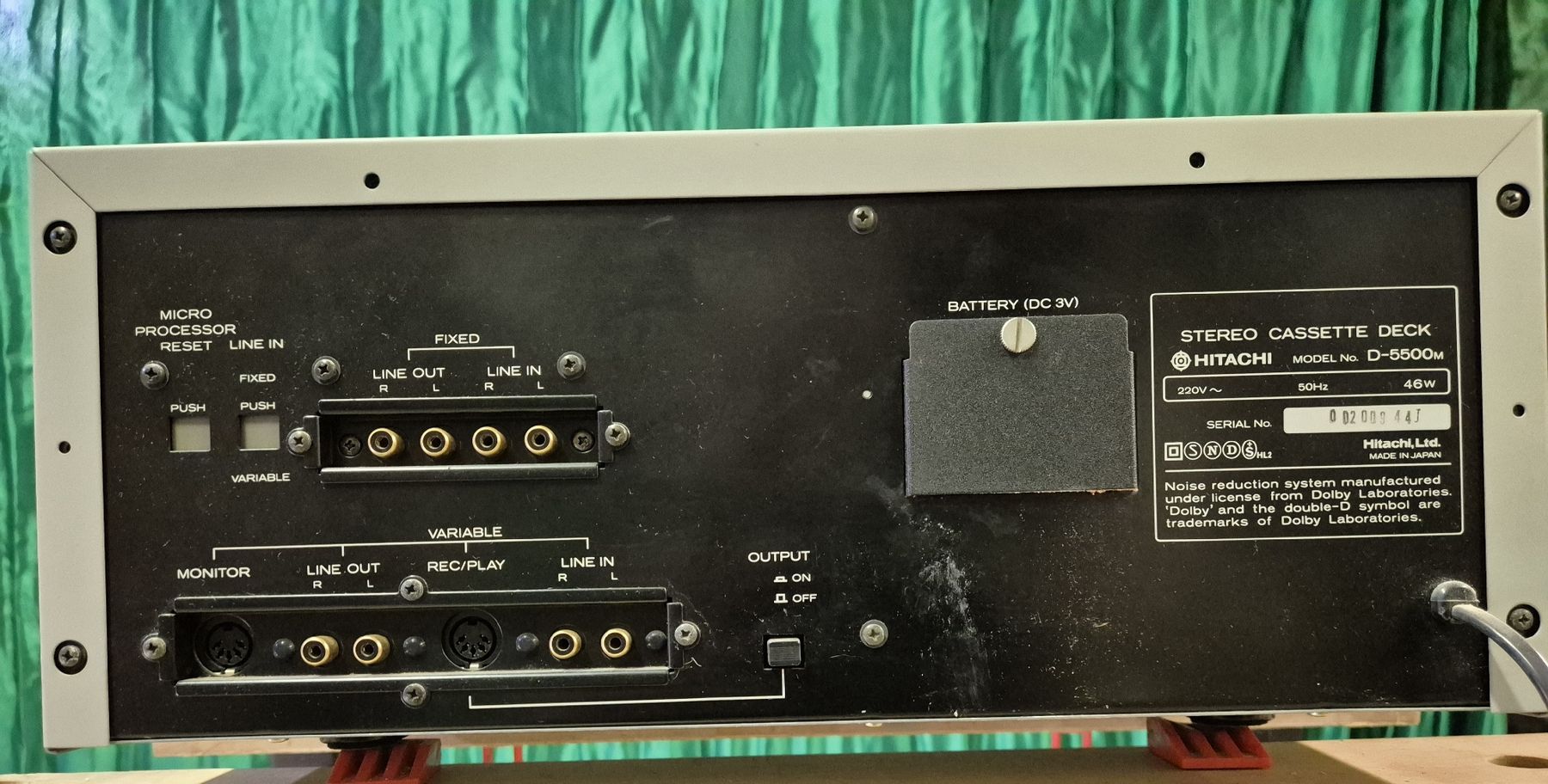 Kompaktkassetten: Hitachi D-5500M – Defekt aus Freienstein von Yetich 1