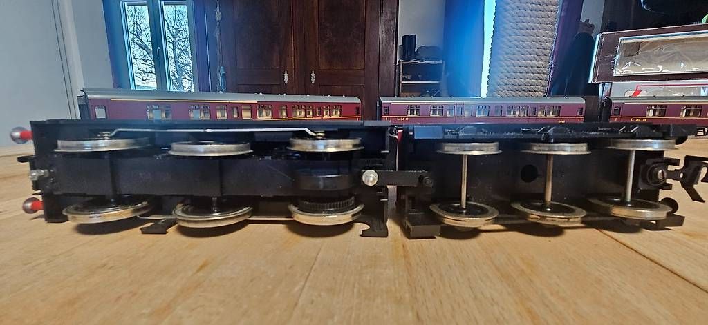 Modelleisenbahnen: Lima Spur 0 kompletter  LMS ZUG – Gebraucht aus Oberbalm von Drake60 5