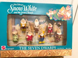 SCHNEEWITTCHEN UND DIE SIEBEN ZWERGE SET Disney MATTEL 90er