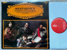Shostakovich Symphony No. 5 - UK LP GEWASCHEN