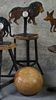 Medizinball, Medizin Ball, Leder, Vintage