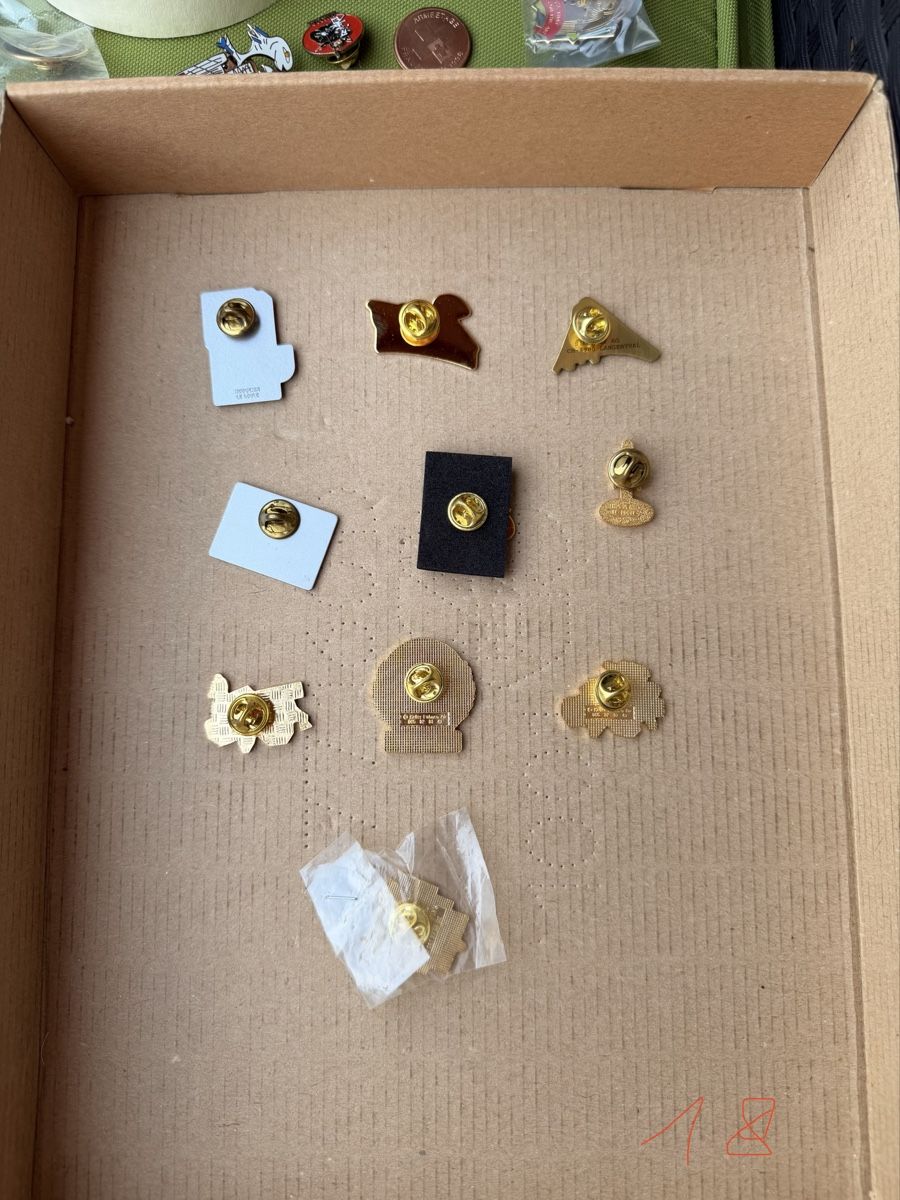 Placchette & Badge: Pin Set 18 - 10 Stück – Usato da st. gallen venduto da nerio450 1