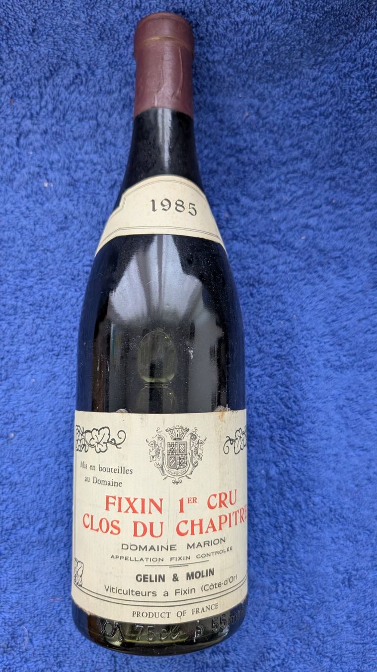 Vino: Fixin 1985er Burgunder – Usato da Ittigen venduto da stoney63