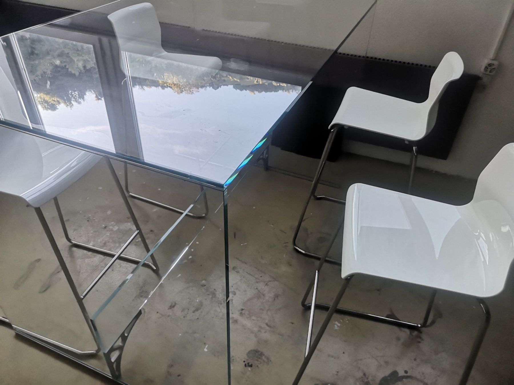 Tables: Table haute en verre – D'occasion à Noës par Rkpel 5
