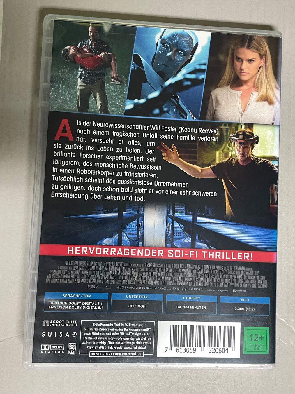 Tous les DVDs: Replicas - Keanu Reeves – D'occasion à Muri b. Bern par AdidasCollector 1
