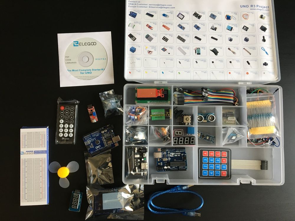 Elegoo Uno R3 Project Most Complete Starter Kit Arduino Kaufen Auf