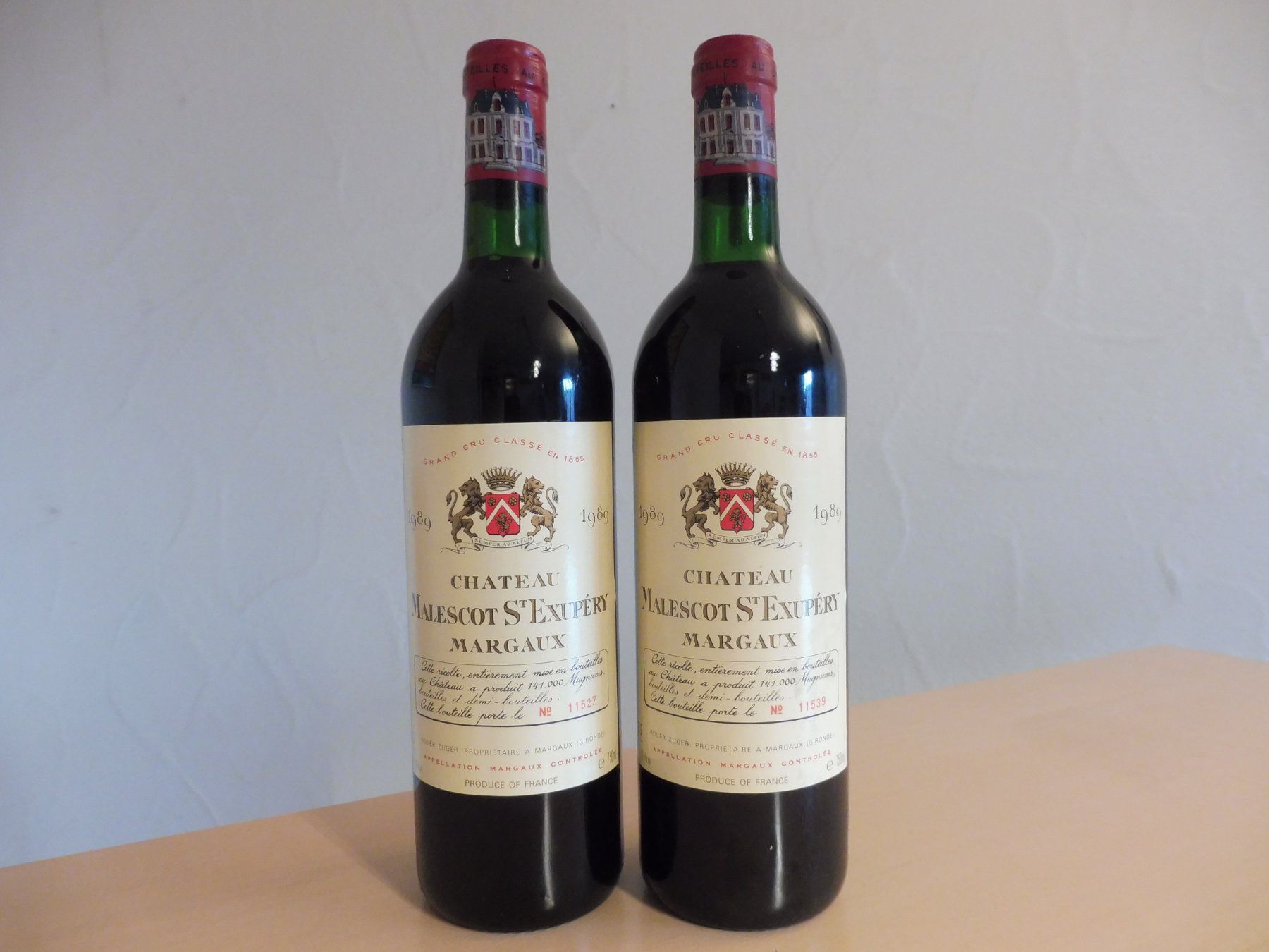 Wein: 2 Fl. Ch. MALESCOT-ST.-EXUPÉRY 1989 GCC – Neu (gemäss Beschreibung) aus Oftringen von varan62