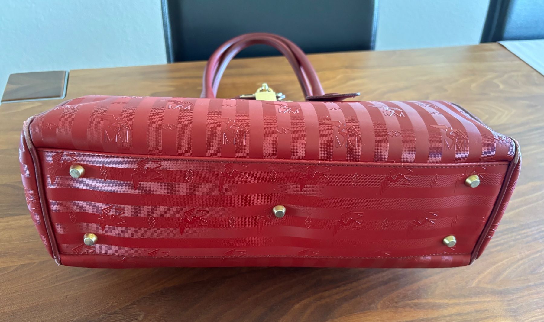 Maison Mollerus Borse da donna: MAISON MOLLERUS Handtasche (dunkelrot) – Usato da Zürich venduto da Tzhkely24 3