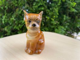 schöner Goebel Boxer Hund aus Porzellan