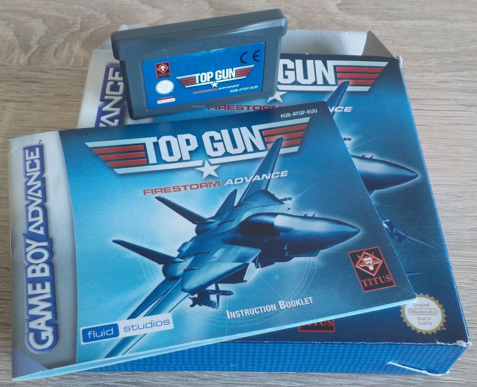 Nintendo Spiele: TOP GUN - FIRESTORM – Gebraucht aus Reinach AG von Masi 3