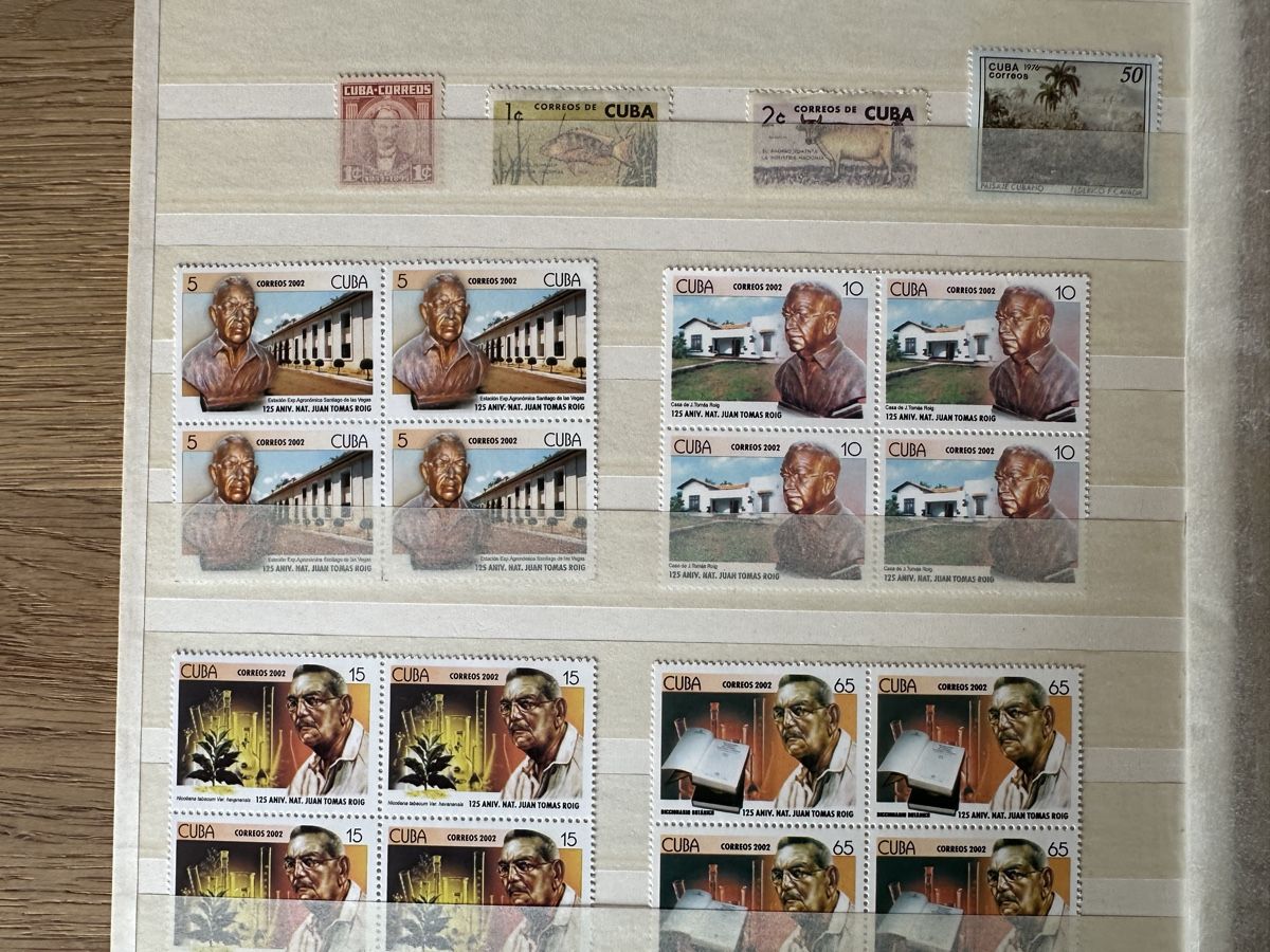 Alle Briefmarken: Kuba - schönes Lot auf 2 Seiten – Gebraucht aus Schmitten / FR von Samsara169 3
