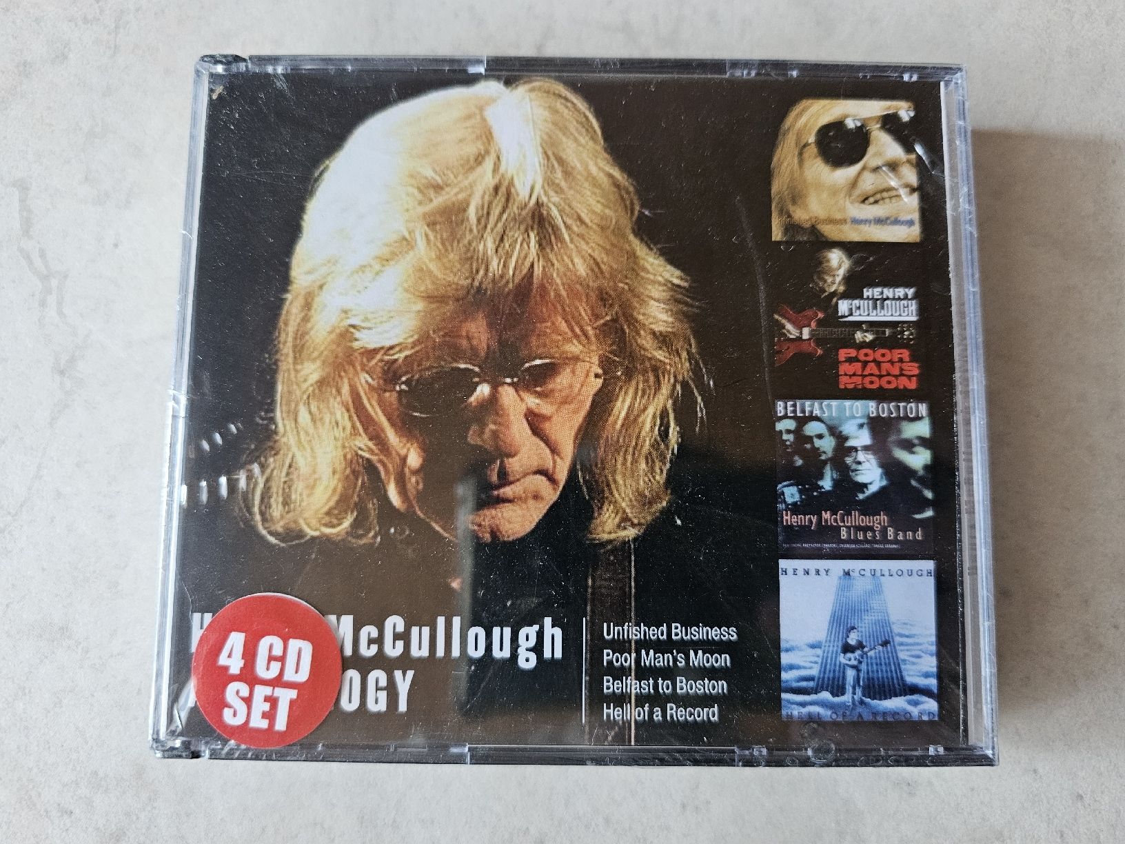 CD: Henry McCullough  -  Anthology  /  4 CD Box Fabrikneu – Nuovo e nell'imballaggio originale da Schneisingen venduto da backstore24