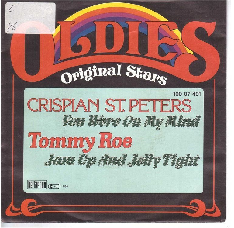 Dischi in vinile: Crispian St. Peters /  Tommy Roe  Single7 – Usato da Rheinau venduto da asteng