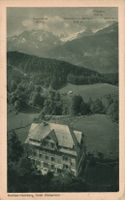 Alte Ansichtskarte Hotel Wetterhorn, Hasliberg BE, gel. 1925