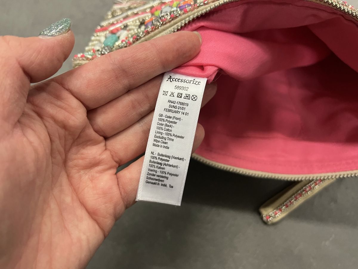 Borse da donna: Clutch Accessorize bestickt mit Perlen – Usato da Zürich venduto da ana.vla 4