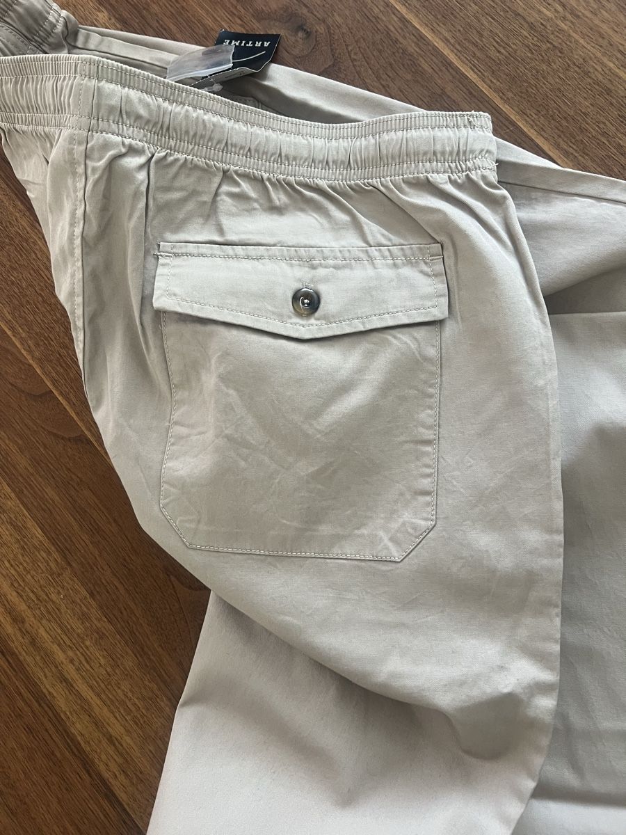 Pantaloni: Herren Hose mit Elastbund und Bindekordel – Nuovo e nell'imballaggio originale da Sursee venduto da tabsch 1