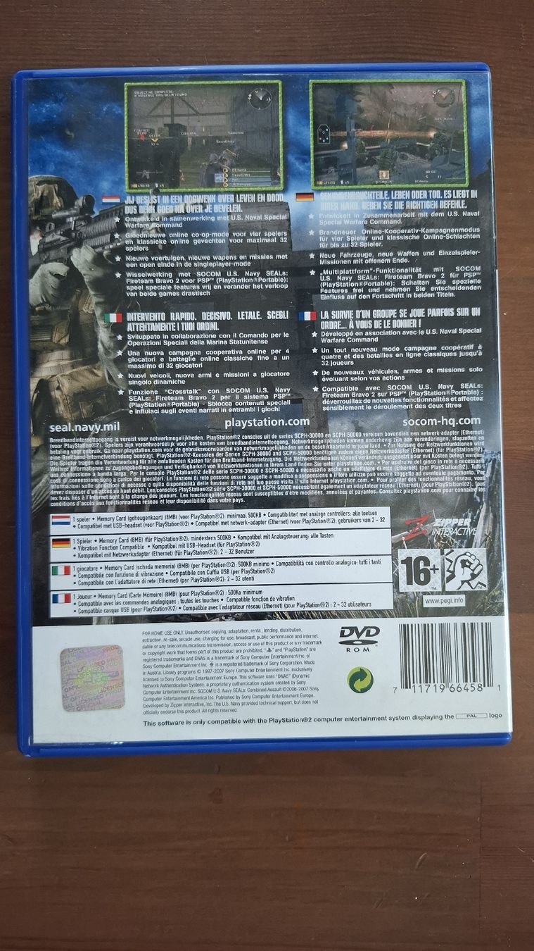 Giochi: Jeu PS2 SOCOM Combined Assault  – Usato da Fiaugères venduto da Fiaugeres1609 1