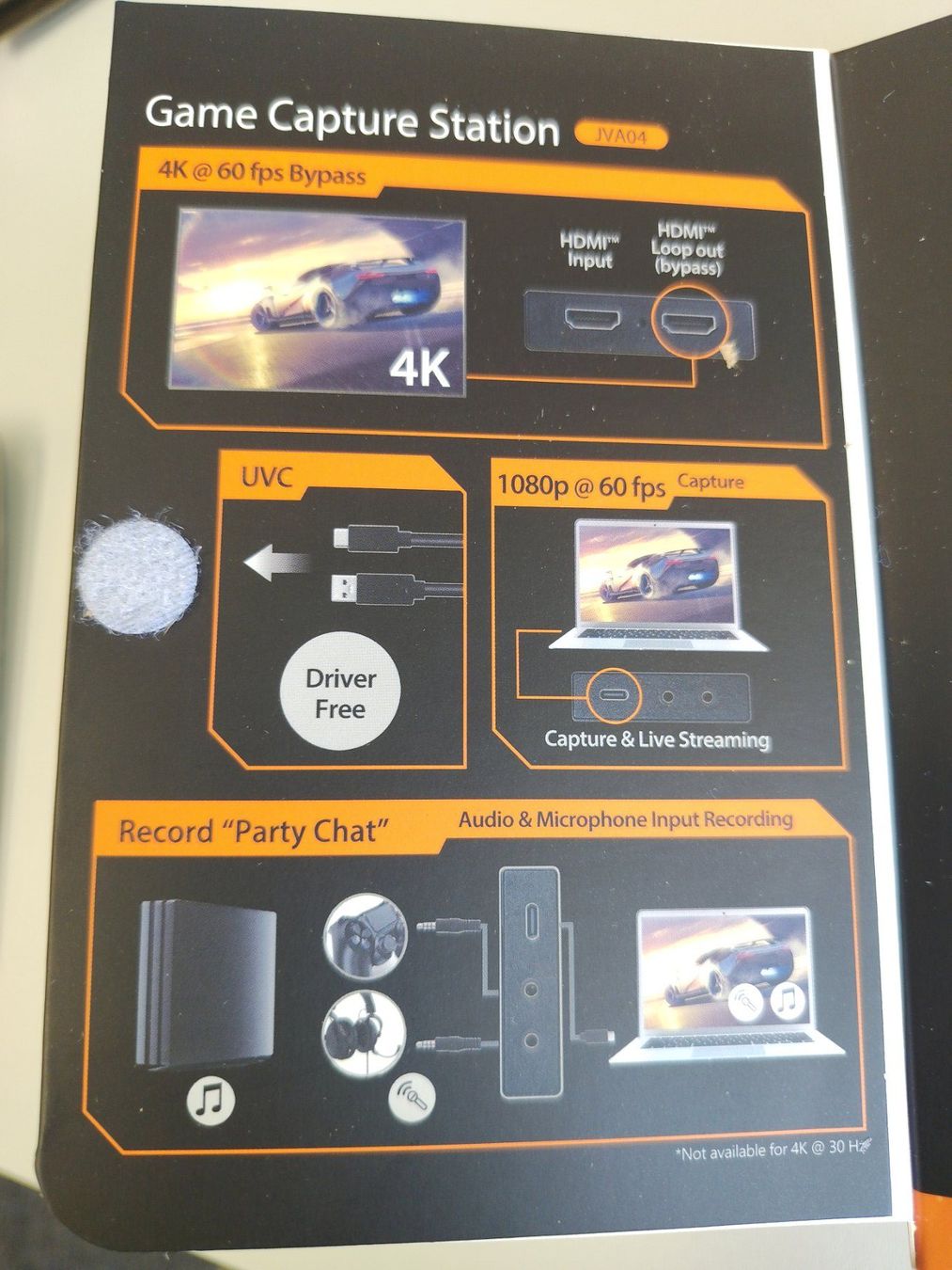 Lettore multimediale & Streamer: Game capture station j5create JVA04 4K UHD état neuf – Nuovo e nell'imballaggio originale da Plagne venduto da gigi204 1