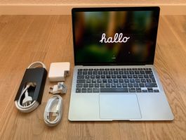 Apple MacBook Air, 13 Zoll, M1, 2020, 250GB, 8GB RAM