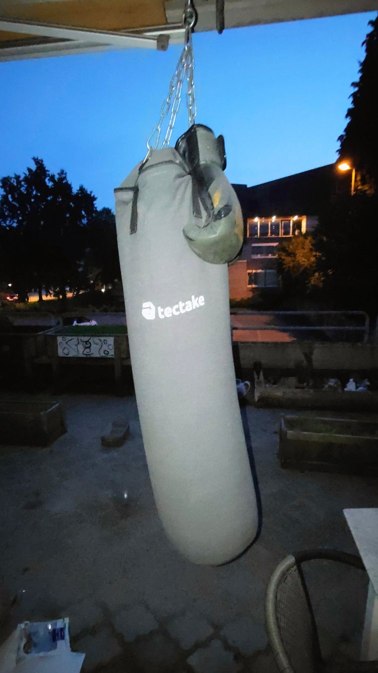 Venum Sacchi da boxe: Boxsack tectake inkl. Venum Boxhandschuhe – Usato da Emmenbrücke venduto da bluebird_ 1