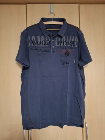 Poloshirt XXXL, Camp David, dunkelblau