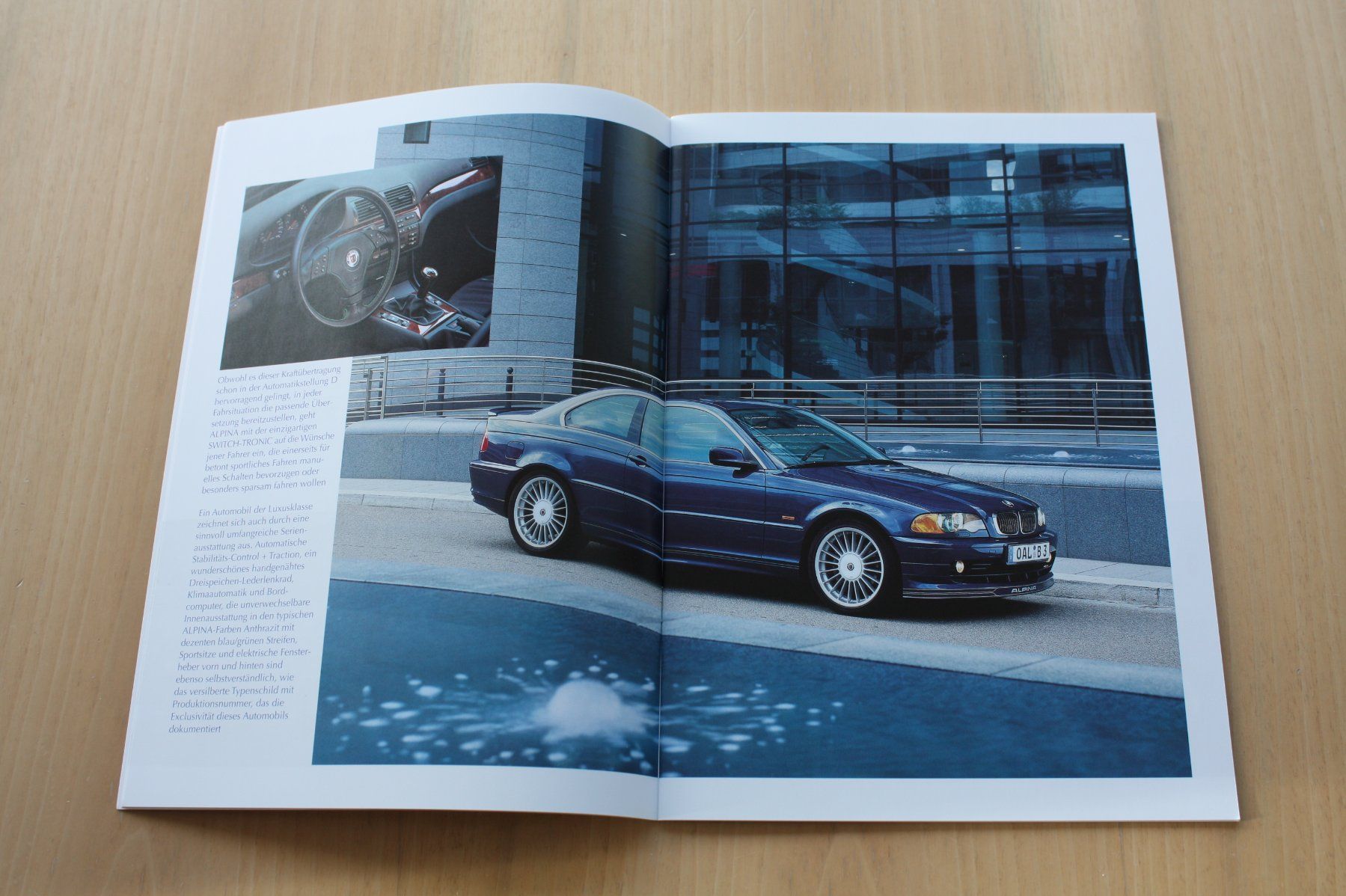 BMW Documenti: BMW Alpina Programm Prospekt 2000 – Usato da Wikon venduto da erwin400 3