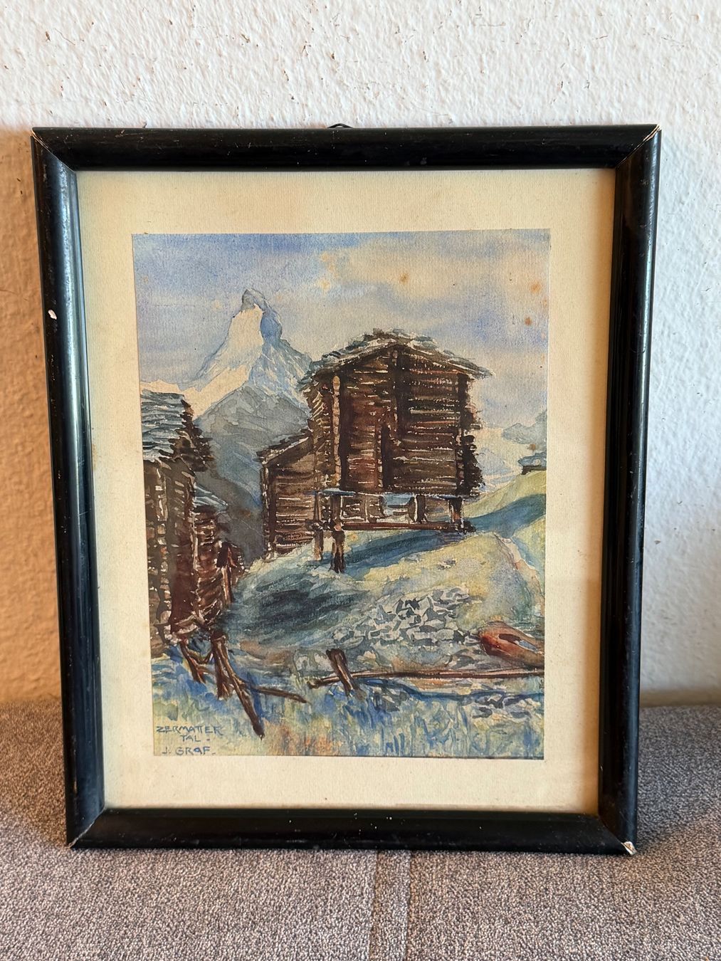 Dipinti: J. GRAF Original Gemälde – Usato da Basel venduto da PAUL_ART