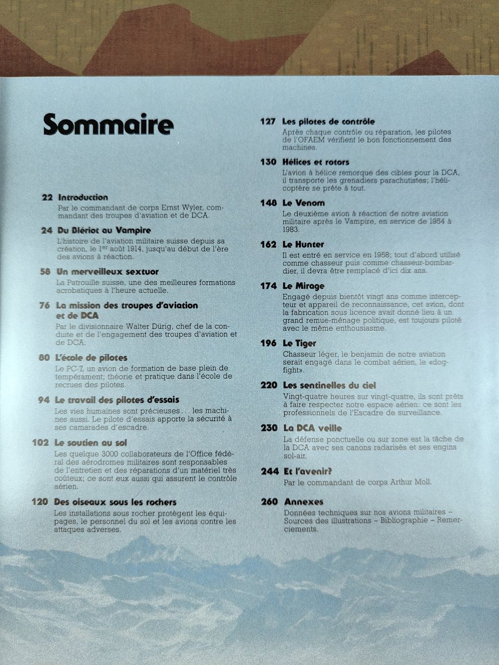 Schweizer Armee Uniformi: Buch NOS PILOTES SUR ALPES – Usato da Bauma venduto da SwissMilitaria 3