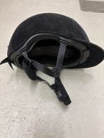Reithelm Fouganza schwarz Grösse 54 cm gebrauchter Zustand