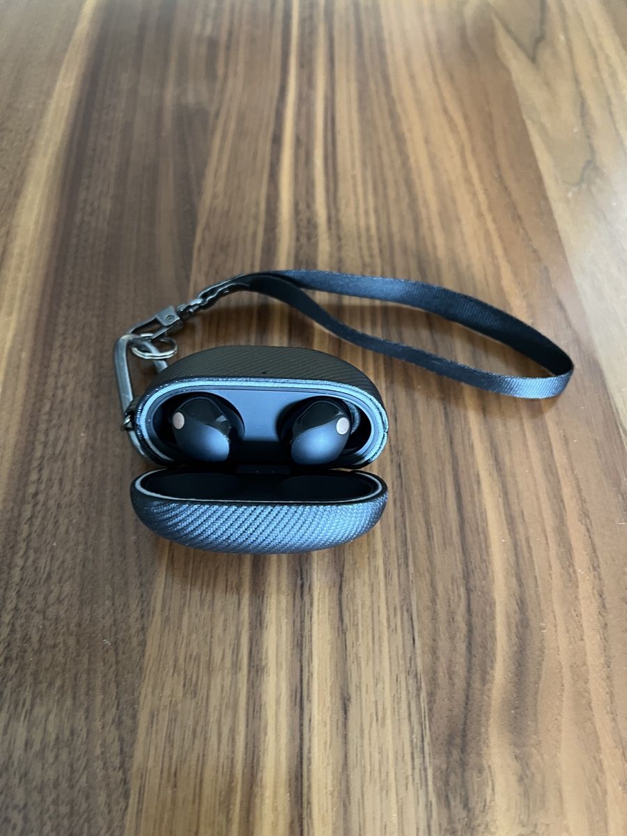 Sony Cuffie: Sony WF-1000XM5 Wireless Kopfhörer mit Case – Usato da St. Gallen venduto da Zaruhi34 4