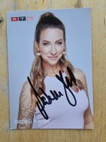 Isabell Hertel (Unter uns) Originalautogramm