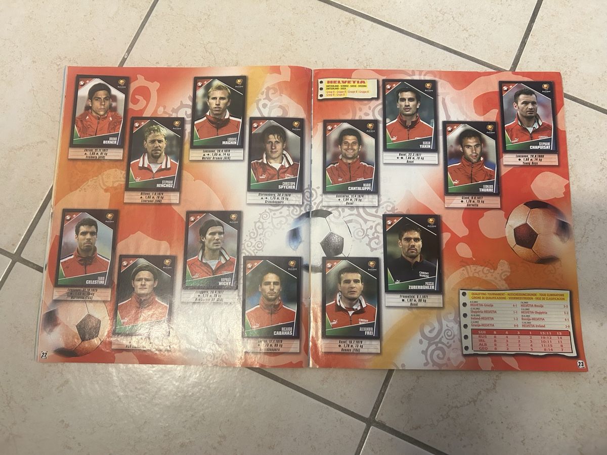 Panini Album: Panini Album Euro 2004 – Nuovo (secondo la descrizione) da Binningen venduto da Flagello 4