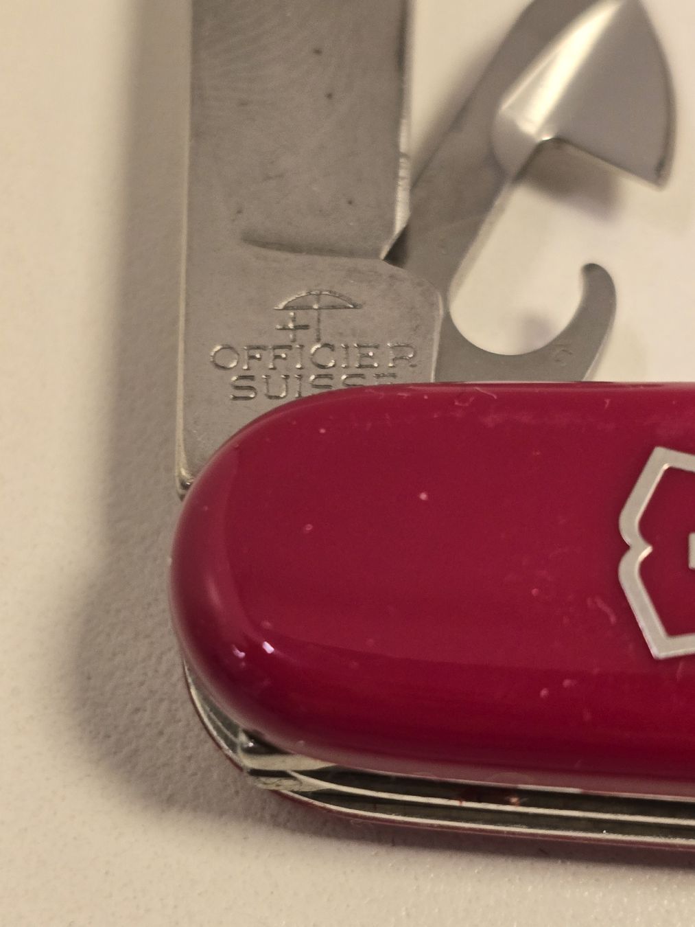 Victorinox Coltelli tascabile: Victorinox Offizier Messer Rot – Nuovo (secondo la descrizione) da winterthur venduto da Sammlerecke 2