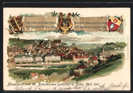 Litho Ganzsache Württemberg PP11C48: Sc