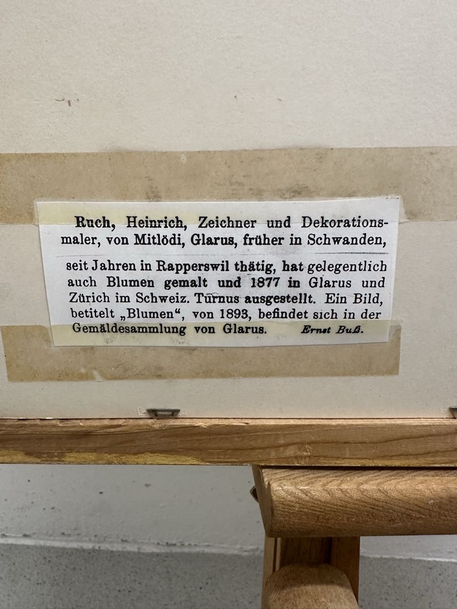 Dipinti: Original Gemälde von H. Ruch, Glarus Landeck Tirol – Usato da Ebikon venduto da Gaenggeliwaar 7