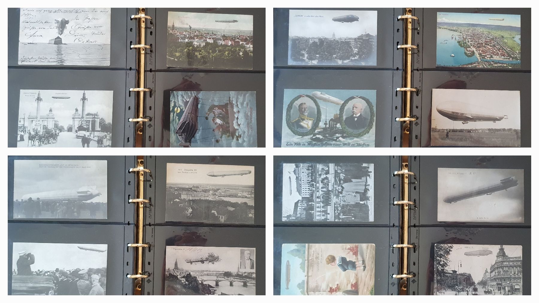 Cartoline postali: Zeppelin Postkartensammlung - 120 Stück – Usato da Kreuzlingen venduto da Rschweiz1 6