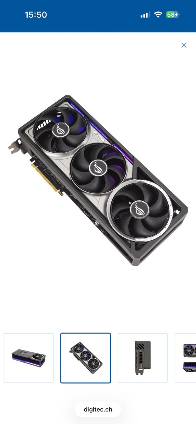 Nvidia Grafikkarten: Rtx 5090 astral oc edition – Gebraucht aus Grenchen von leo_zq8g 1