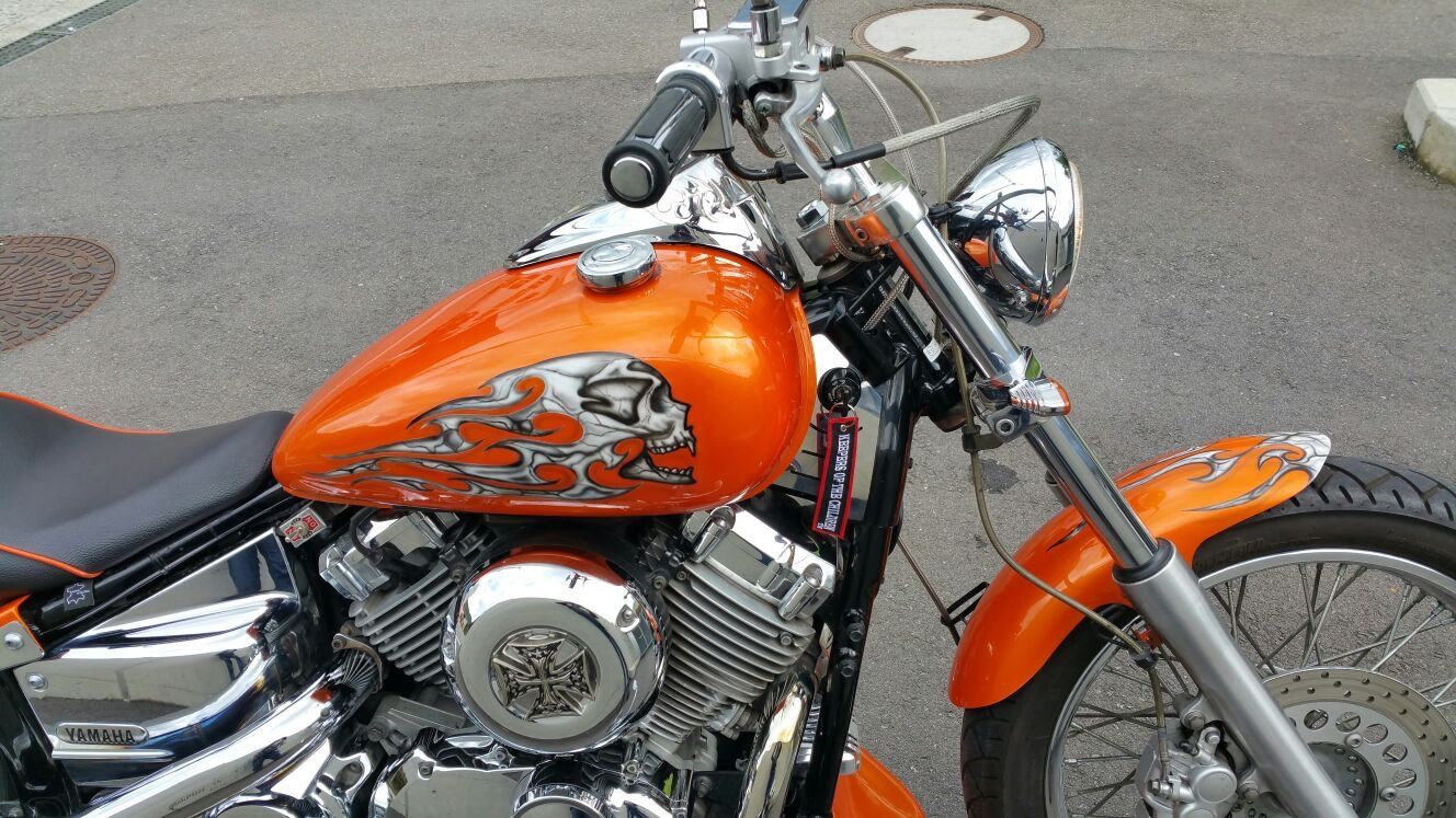 Yamaha Chopper: Custom Yamaha Dragstar 650 – Usato da Rorbas venduto da Sabdra03 2