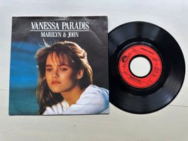 VANESSA PARADIS tolle Singles Kult Hit 80's Marilyn & John