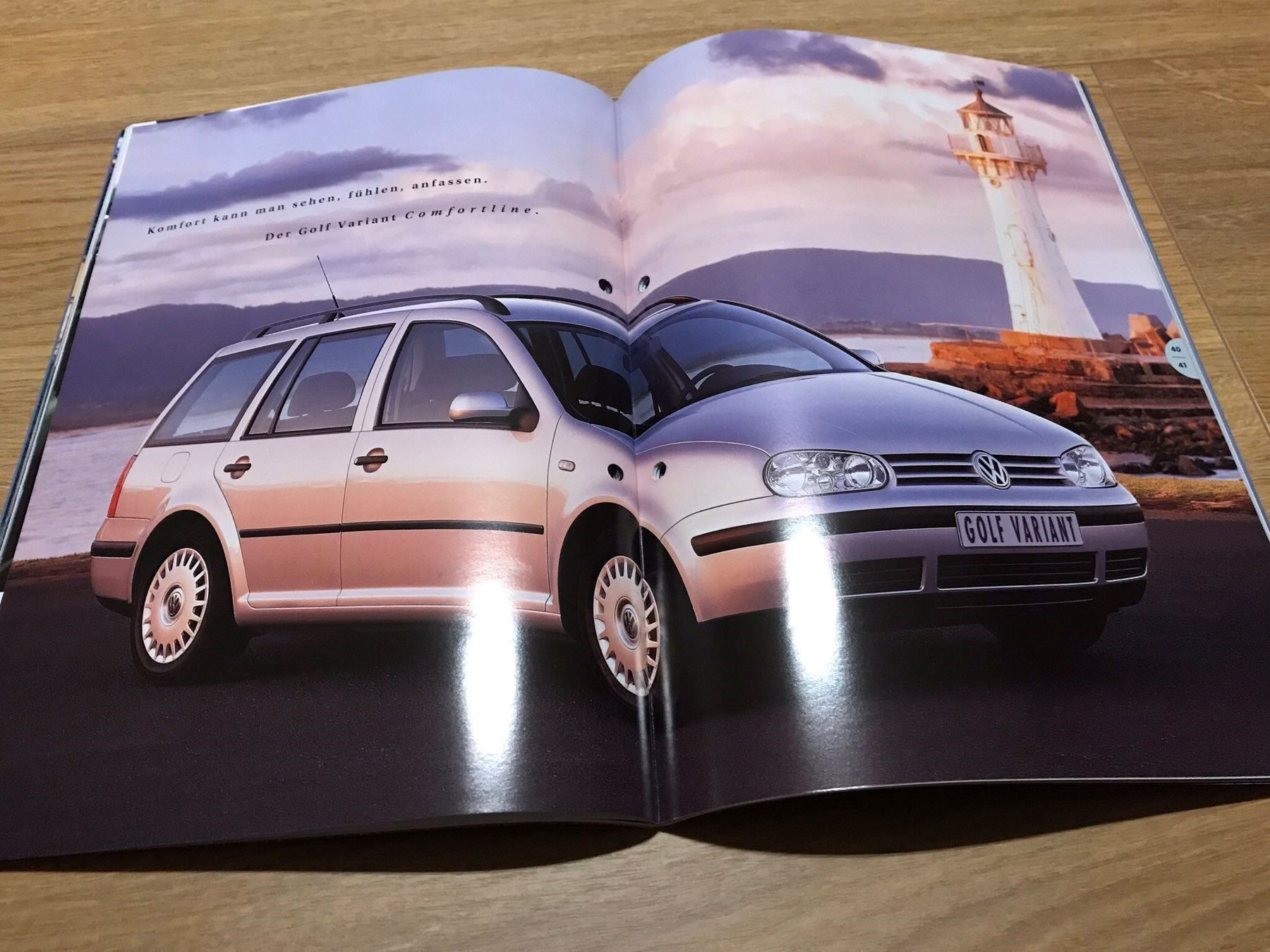 VW Documenti: Prospekt VW GOLF Variant 6.1999 – Usato da Freienstein venduto da Golfbueb 3