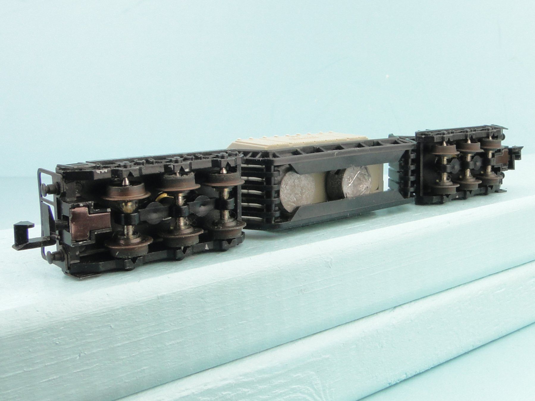 Trix Modelleisenbahnen: Minitrix Spur N Trafowagen der DB Siemens – Gebraucht aus Bülach von Albitrain 2