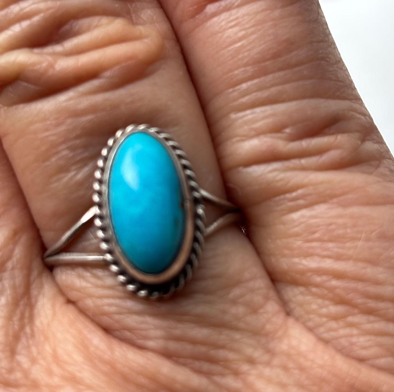 Ringe: Ring Silber 800 mit natürlichem Türkis – Gebraucht aus Stein AR von EvaL056 3