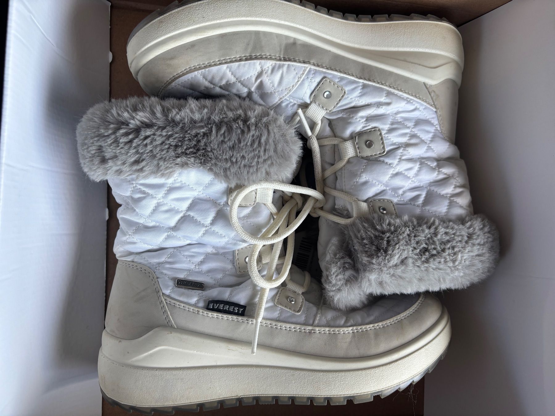 Everest Scarpe per ragazze: Everest Winterschuhe Gr. 37 weiss – Usato da Rothrist venduto da white-flower 1
