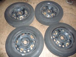 4 gebrauchte Sommerrad Dacia Sandero1  185 / 65 R15 88T