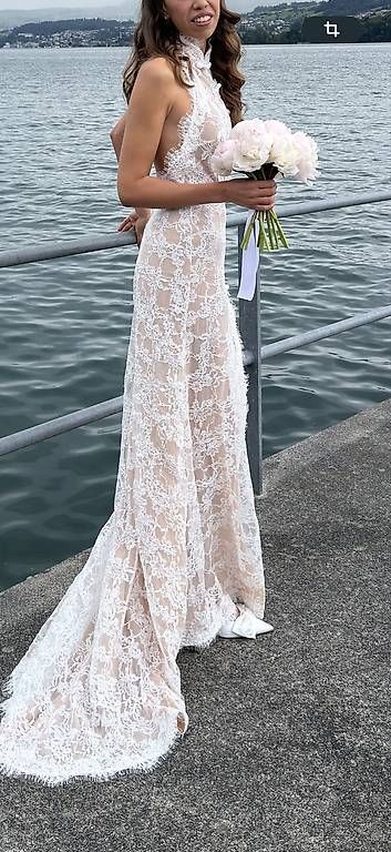Kleider: Spitzenkleid / Brautkleid von Sau Lee – Gebraucht aus Meilen von eli_9clt 3